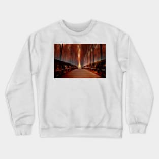 Bridge to the Enchanted Forest Crewneck Sweatshirt